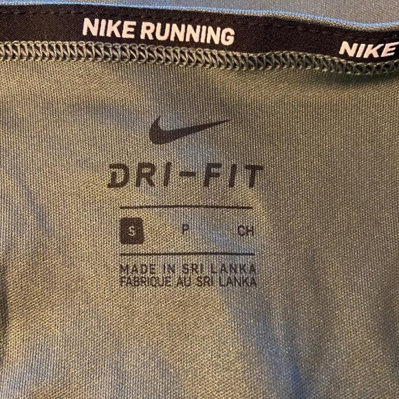 Nike DrI-Fit Green Running Tank, Size Small - Picture 6 of 7